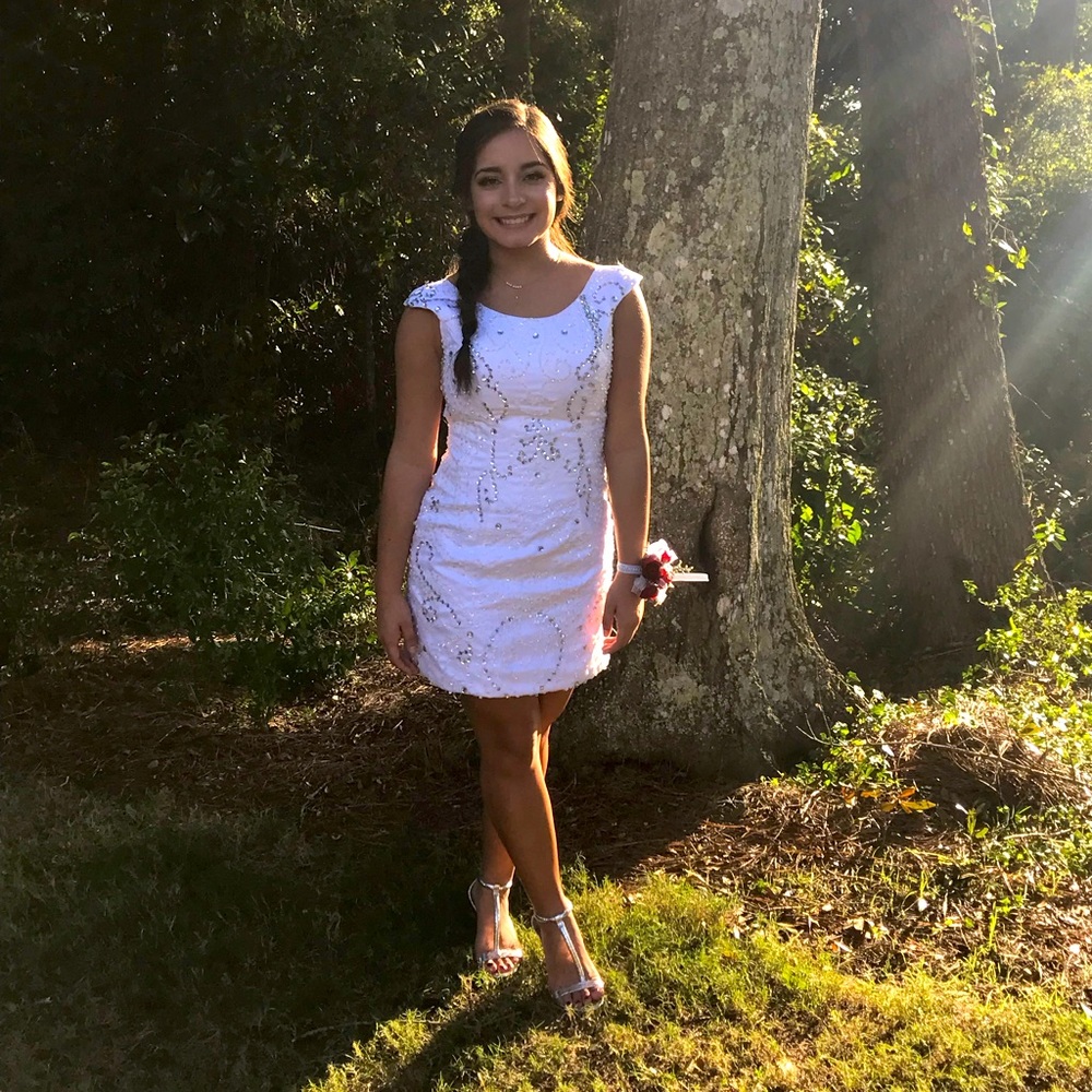 Merle formal mini dress